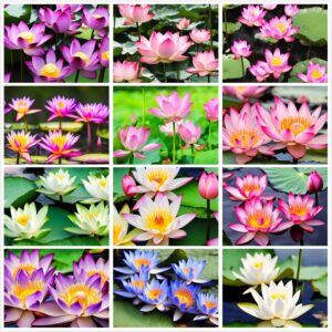 30 Mixed Miniature Water Lily &...