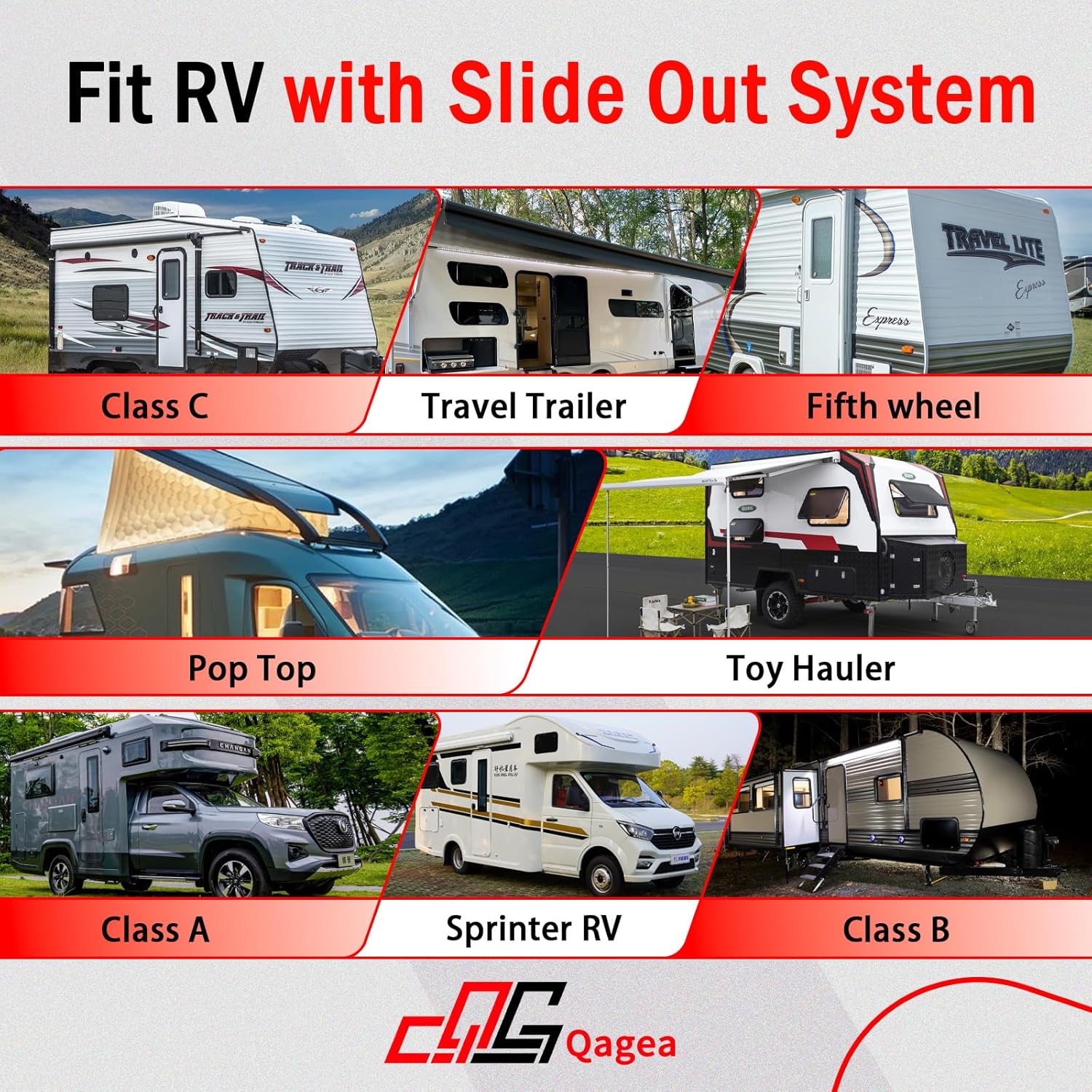 018-546 RV Slide Out Clip Rubber Seal Weather Stripping with 2 Wiper is Suitable for RV Camper Door Window Channel (25 Ft) - Image 4