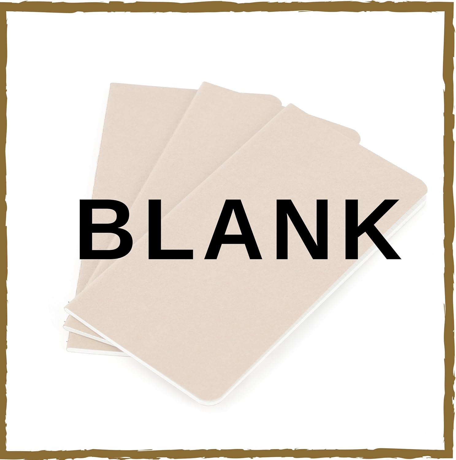 Wanderings Blank Passport Size Travelers Notebook Inserts | 3.5" x 5" (9 x 12.7cm) | 80 GSM Paper | 3 Hand-sewn Booklets / 180 Pages |Travelers Notebook Refills for Journals, Diaries, Planners - Image 9
