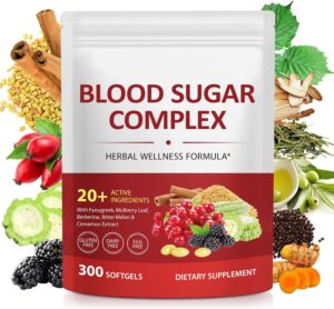 300 Softgels Blood Sugar Complex Su...
