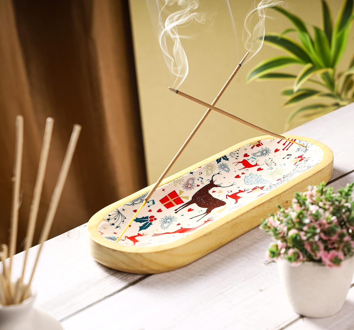 Bless-Nag-Champa 100%-Natural-Handmade-Hand-Dipped-Incense-Sticks Organic-Chemicals-Charcoal-Free Purification-Relaxation-Positivity-Yoga-Meditation Best-Woods-Scent (500 Sticks (26 OZ)) - Image 7