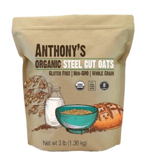 Anthony’s Organic Steel Cut O...