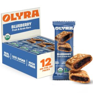 Olyra Blueberry Fruit Bars, Soft Ba...