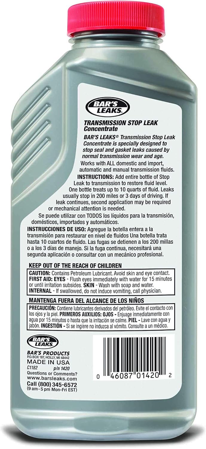 Bar's Leaks 1420 Transmission Stop Leak - 11 oz. , Grey - Image 2