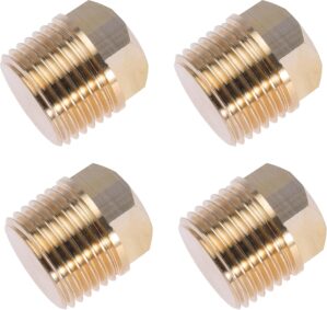 Boat Plug 1/2 Inch NPT Brass Boat D...