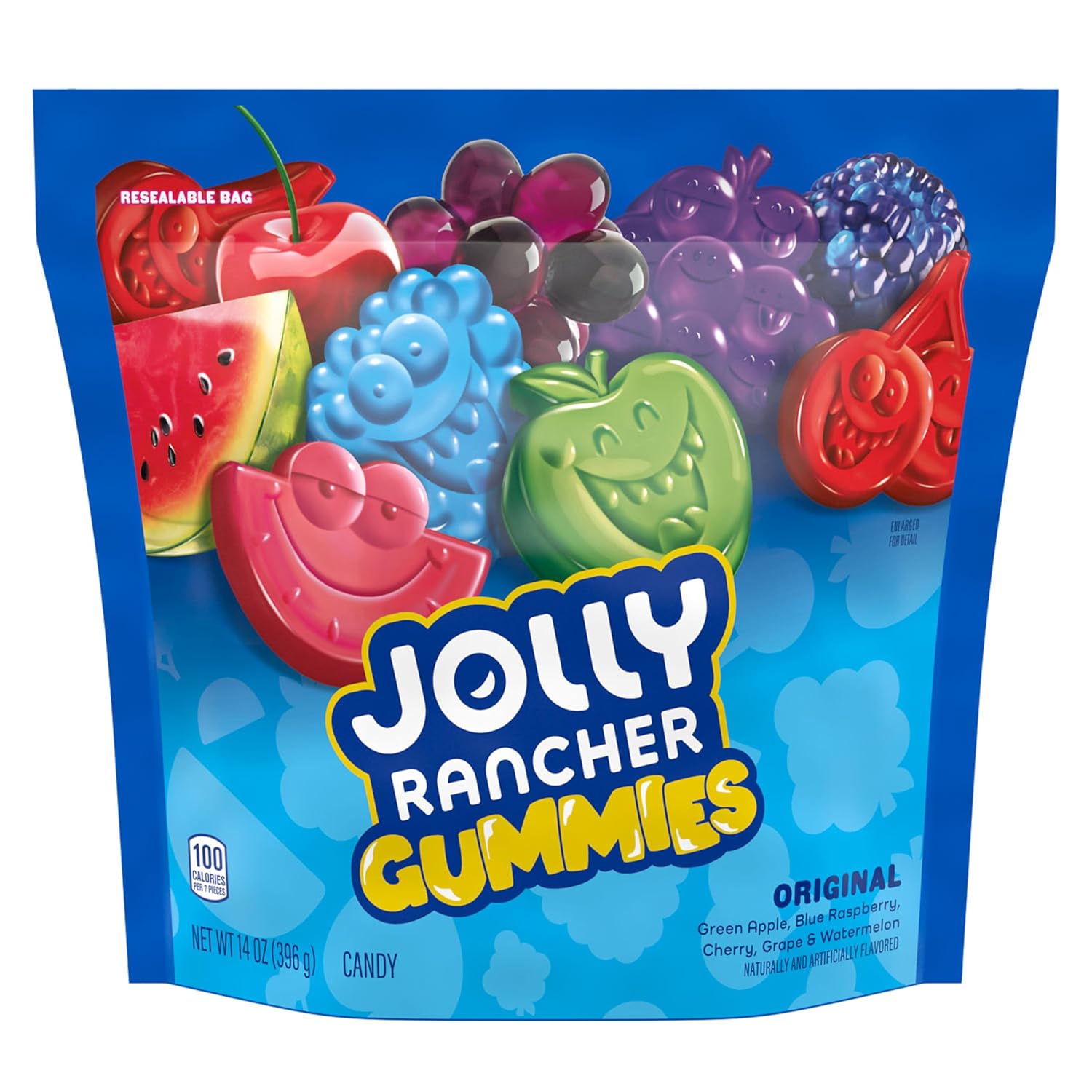 JOLLY RANCHER Gummies Assorted Fruit Flavored Candy Bag, 14 oz - Image 3
