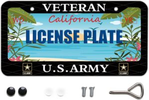 Veteran US Army Design License Plat...