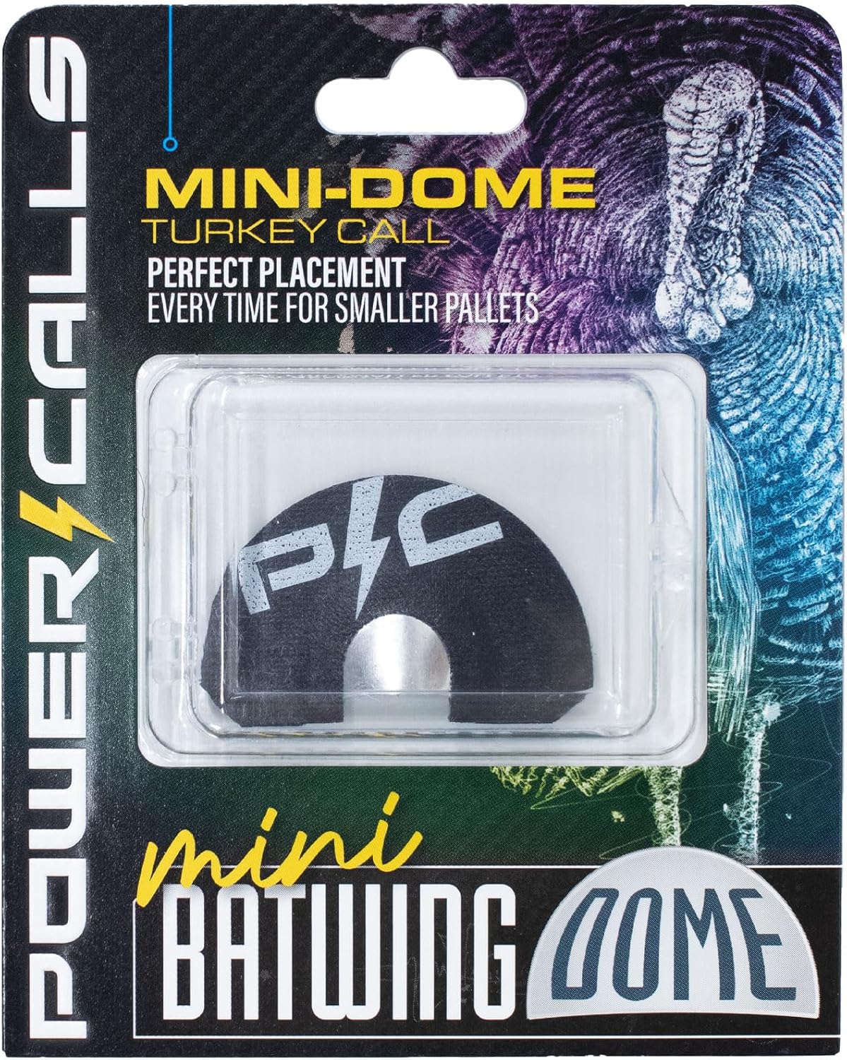 Power Calls Batwing Dome | Turkey Diaphragm Call for Hunting | Mid Volume Call with Medium Rasp & Clean Front End Yelps | Variety of Hen & Tom Sounds | Available in Mini for Small Pallets & Youth - Image 4