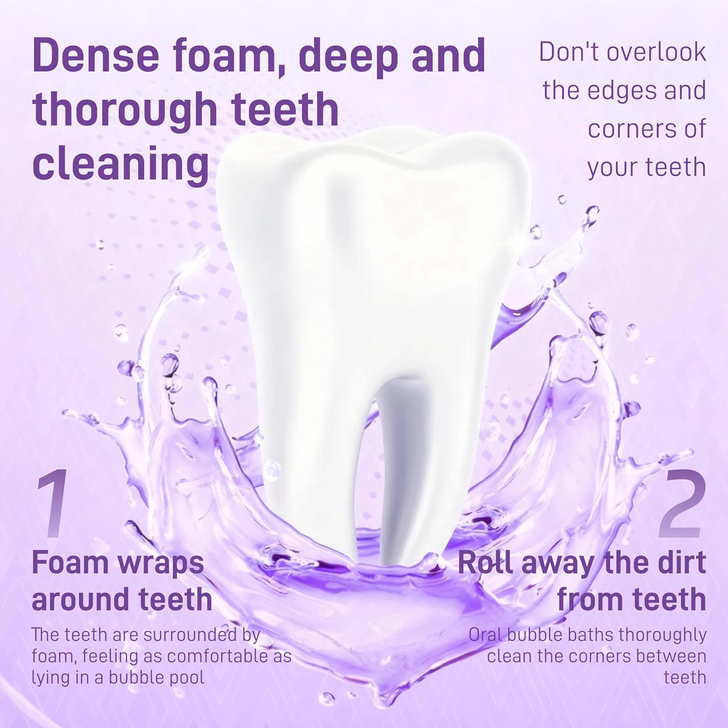 Teeth Restoration Mineral Powder,Teeth Whitening Mineral Tooth Powder,Effective in Strengthening Teeth and Gums, Dental Restoration, Fresh Breath for Daily Use 100g - Image 2
