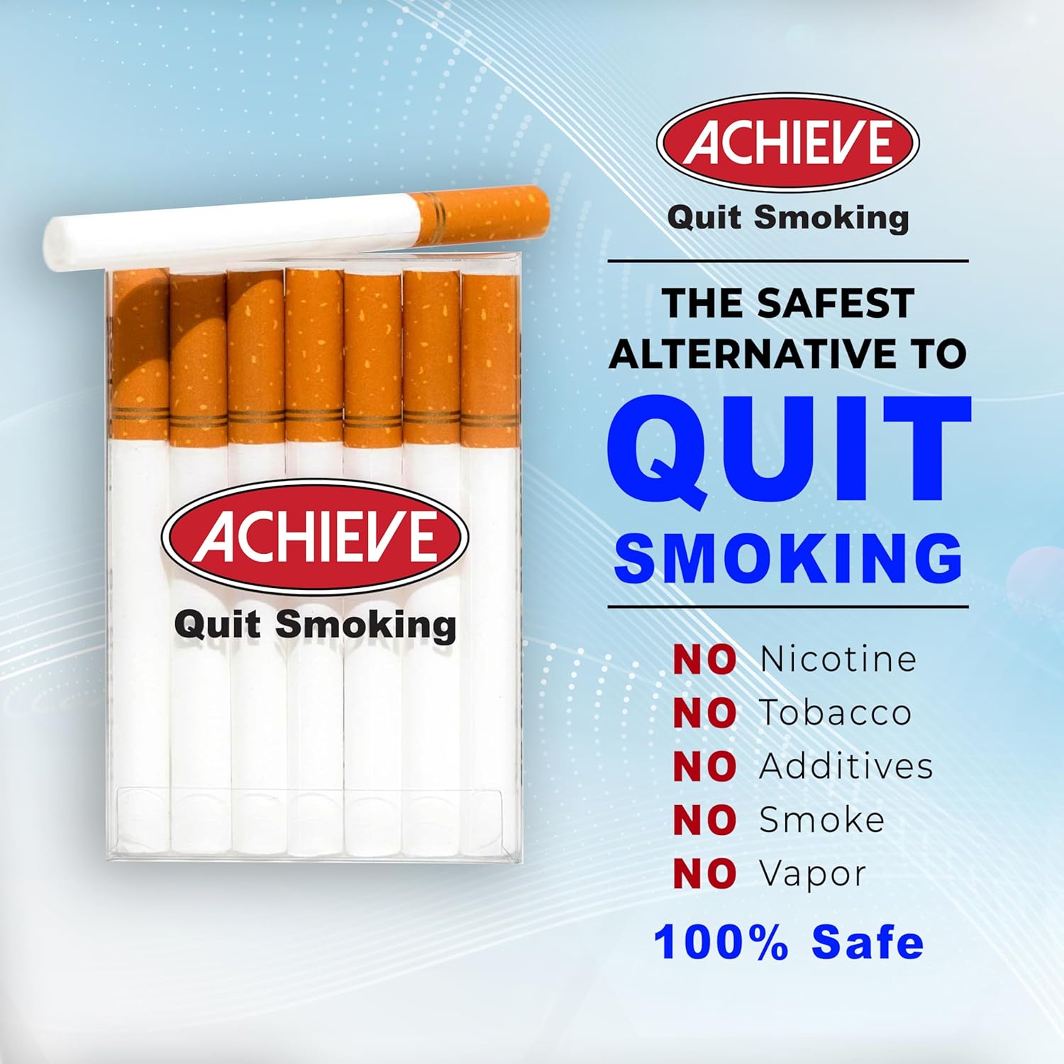 Stop Smoking Aids that Work | Tobacco-Free, Nicotine-Free, & Smoke-Free | Oral Fixation & Fidget Relief | The Safe Quit Smoking Tool for Smoking Cessation - Image 4