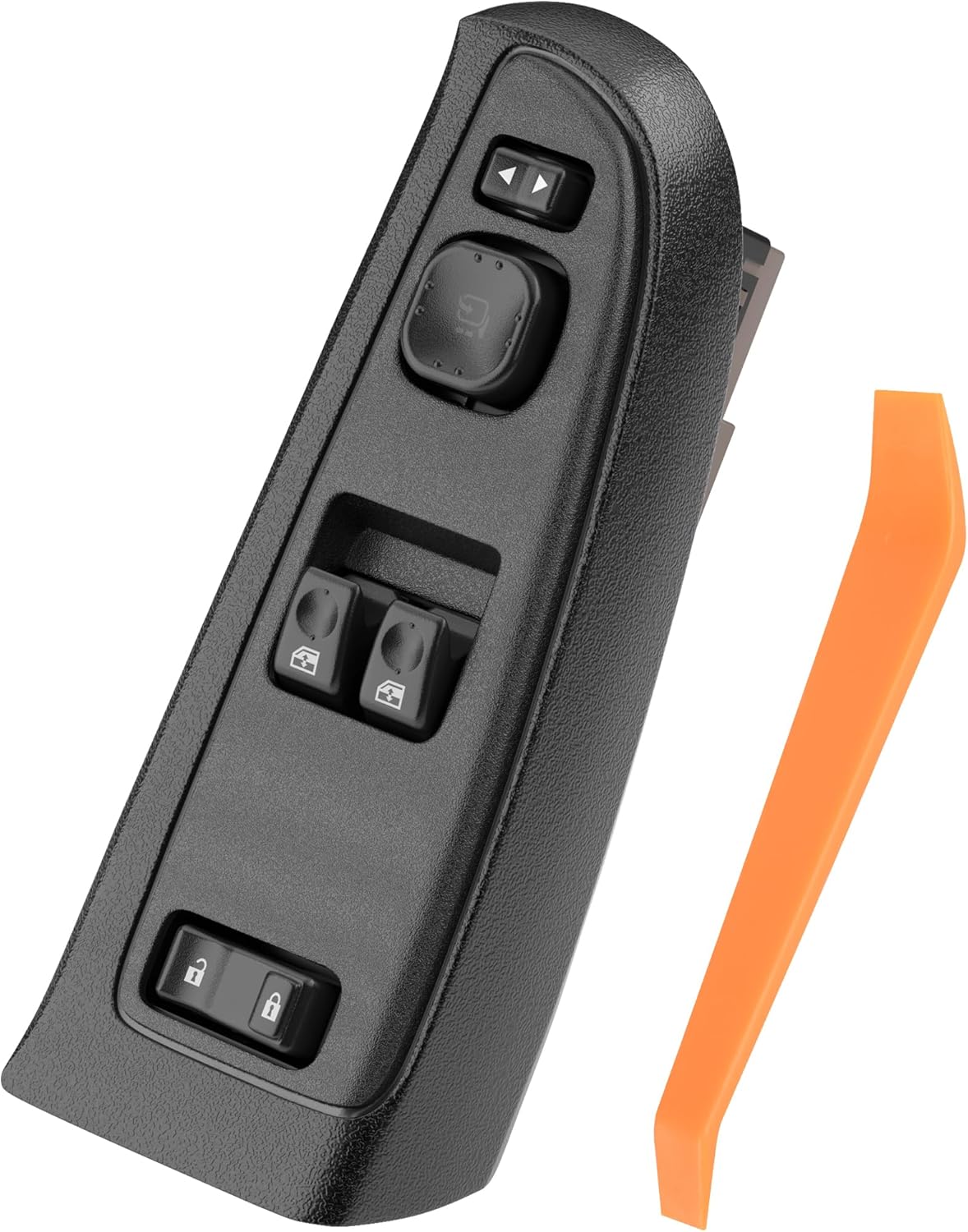 ASOPARTS 15883322 Driver Side Power Window Switch and Black Bezel Assembly with Folding Mirror Switch Fit for 2003-2007 Chevrolet Silverado, 2003-2007 GMC Sierra 920-024 Replaces DWS-248