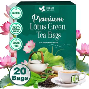 FreshDrinkUS, Premium 20 Tea Bags o...