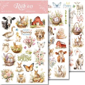 Spring Easter Crafts Rub On Transfe...