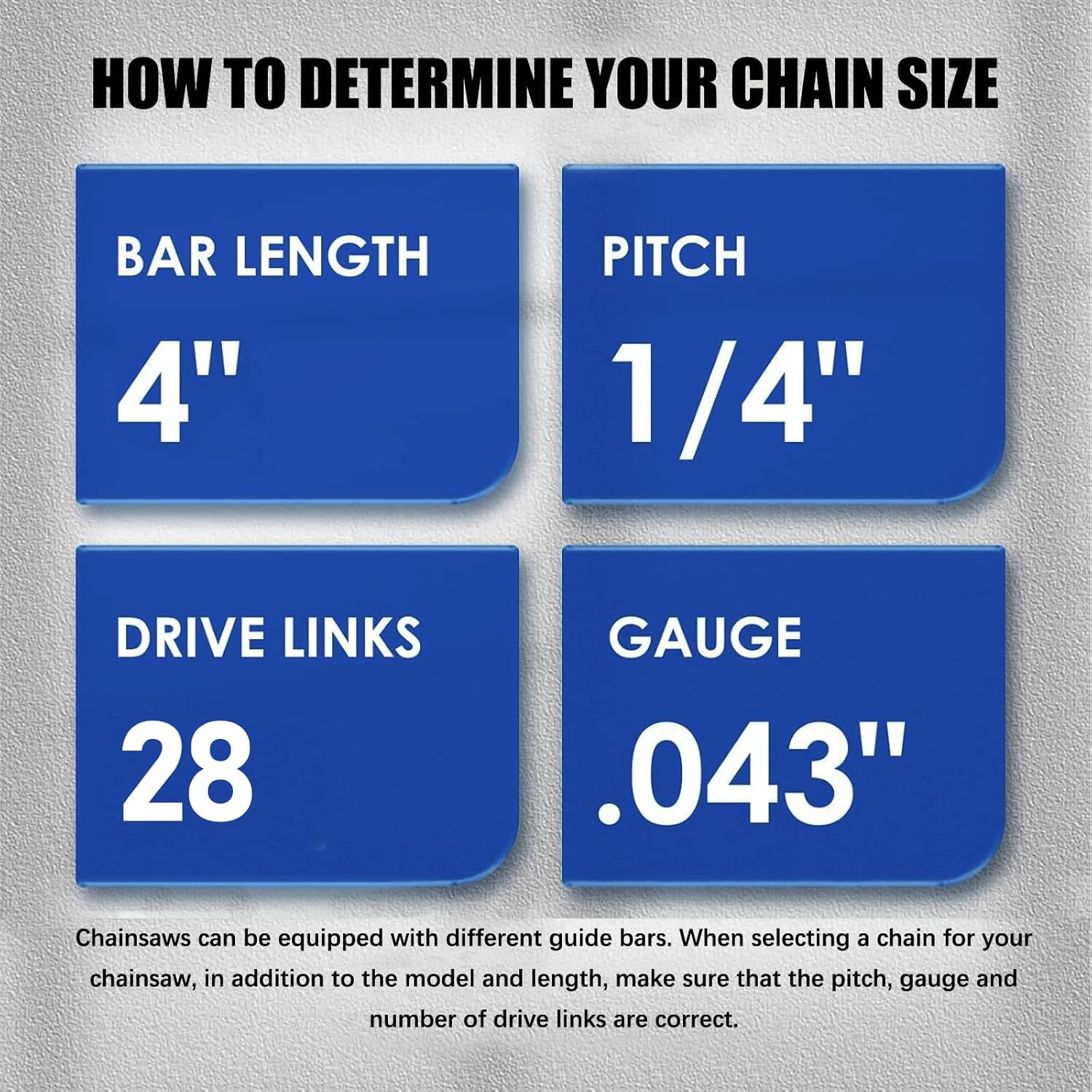 5 Pieces 4 Inch Mini Chainsaw Chain for Stihl GTA 26, 4 Inch Replacement Chains for Cordless Electric Portable Mini Chainsaw for Wood Branch Cutting (28 Drive Links) - Image 2