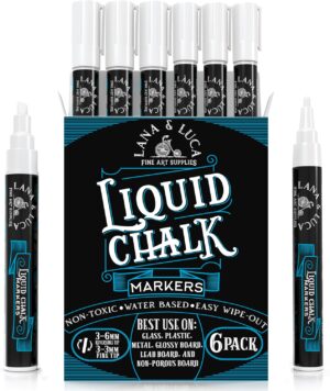 Liquid Chalk Marker Pen – Whi...