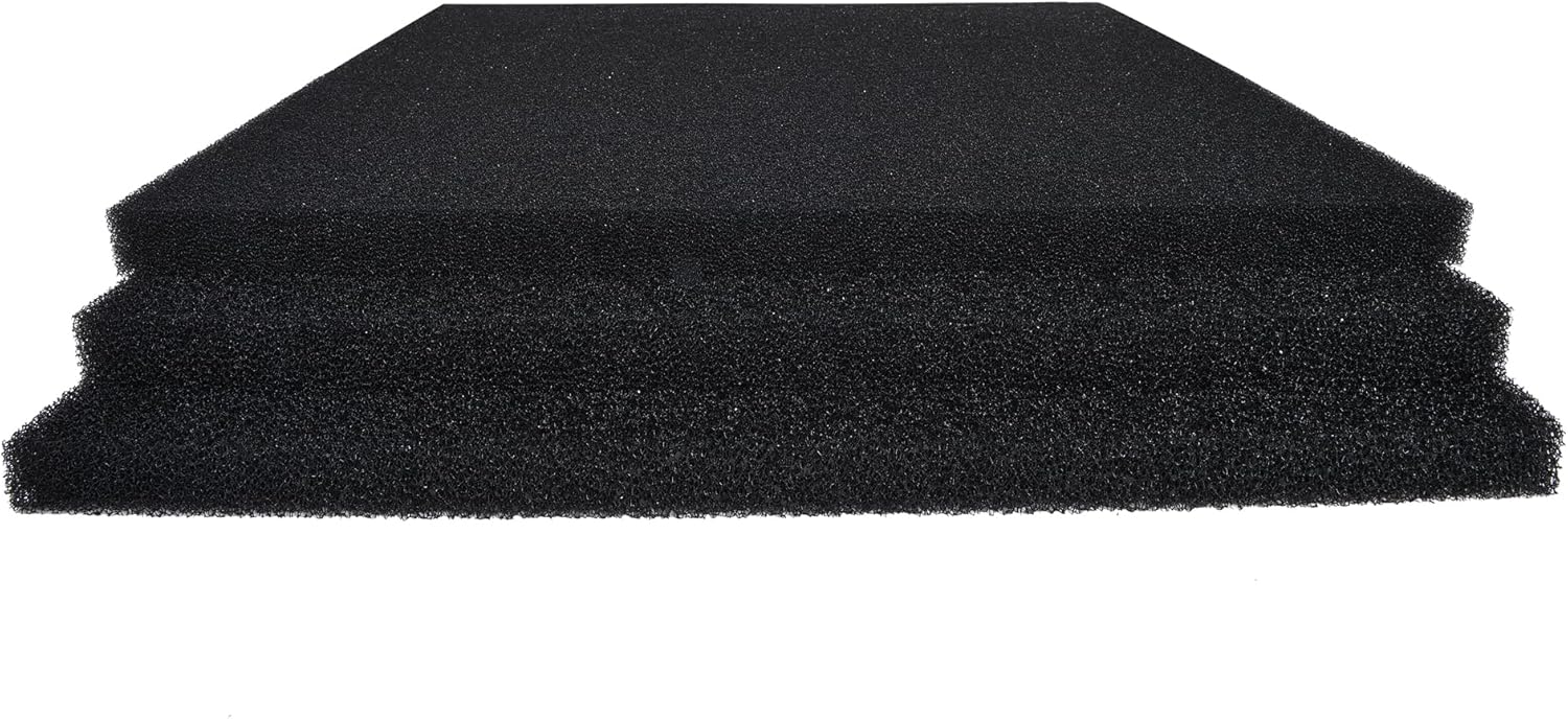 ALEGI Aquarium Sponge Filter Pad, Bio Filter Media Foam Sponges, Cut-to-Size Foam for Fish Tank (20"x20"x1" (50PPI)) - Image 4