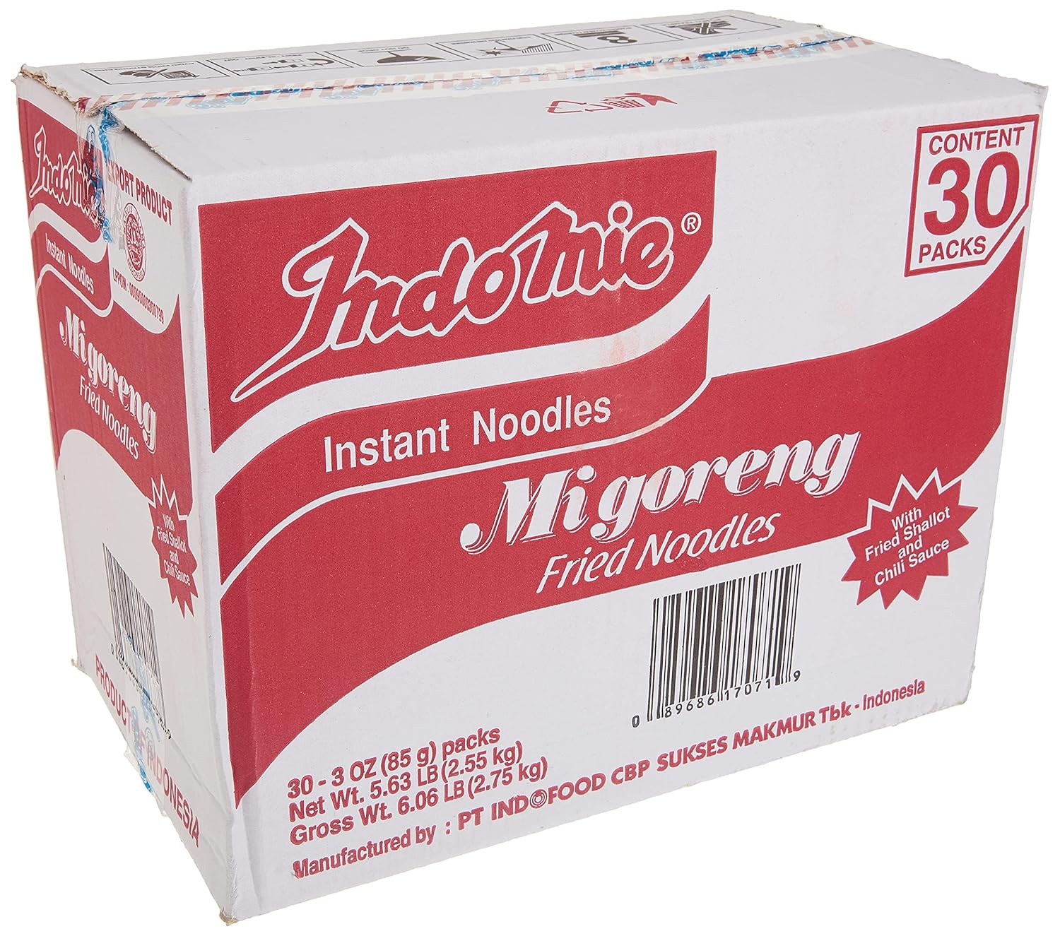 Indomie Mi Goreng Instant Stir Fry Noodles, Halal Certified, Original Flavor (Pack of 30) - Image 6