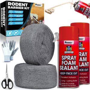 [Upgraded] Rodent Barrier Kit, 2Pcs...