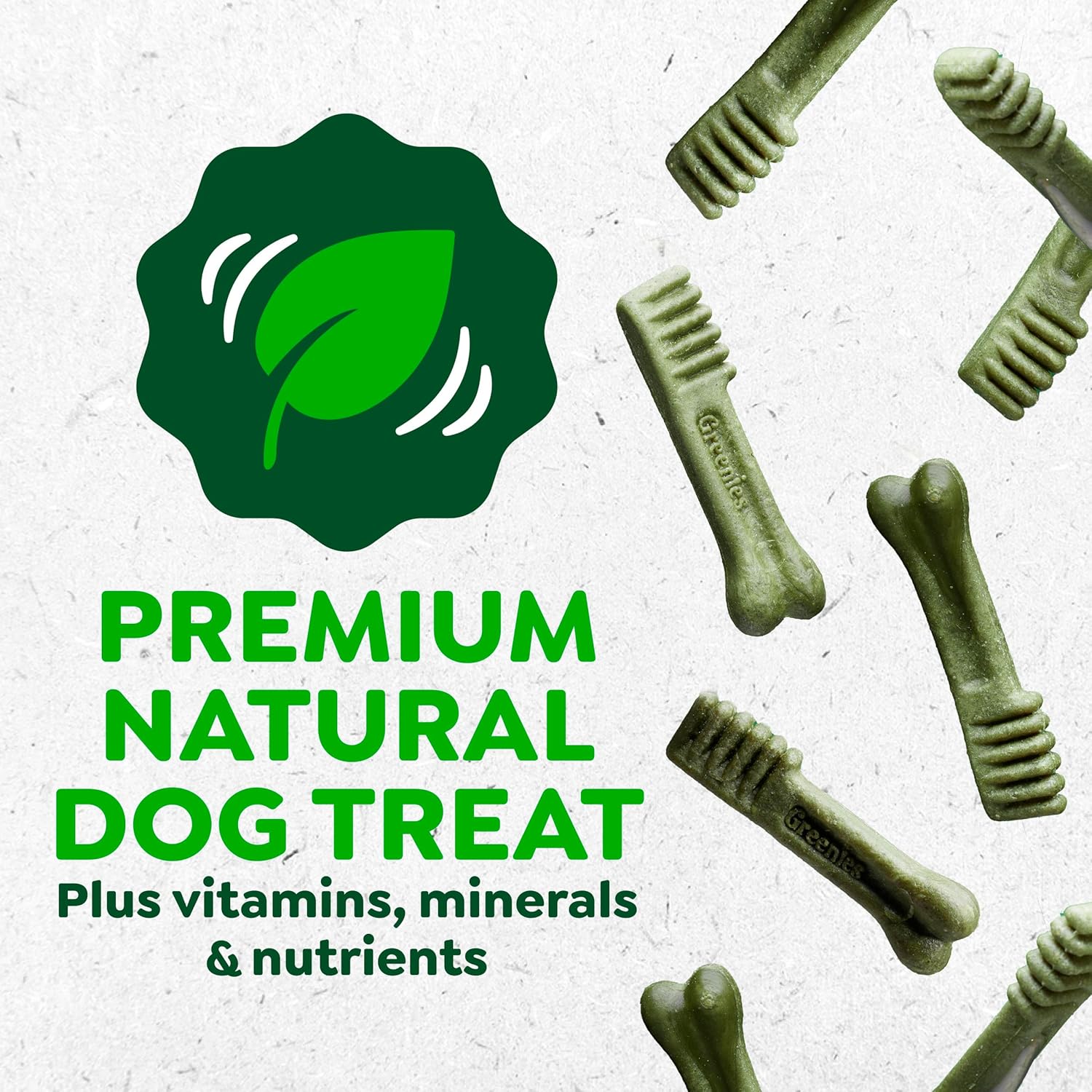 Greenies Veterinarian-Recommended Adult Natural Dental Dog Treats Large Size, Weight Management Dog Dental Chews, 27 oz. Pack, 17 Count - Image 7