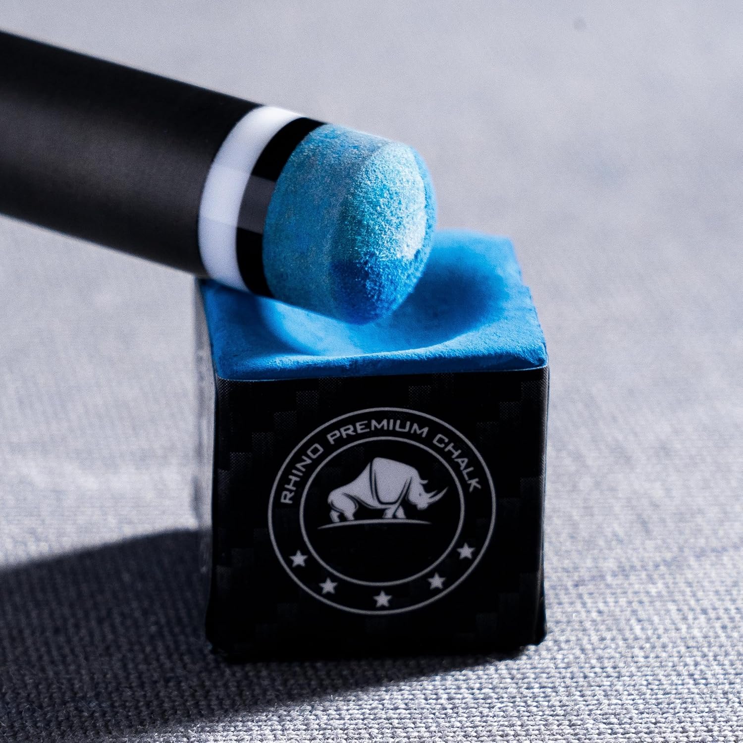 RHINO TIME Crystal Pool Billiard Cue Tip - 14mm/ Blue/Hardness TIME 1(Super Soft), TIME 2(Soft), TIME 3(Medium), TIME 4(Medium Hard),TIME 5 (Hard) - Image 4