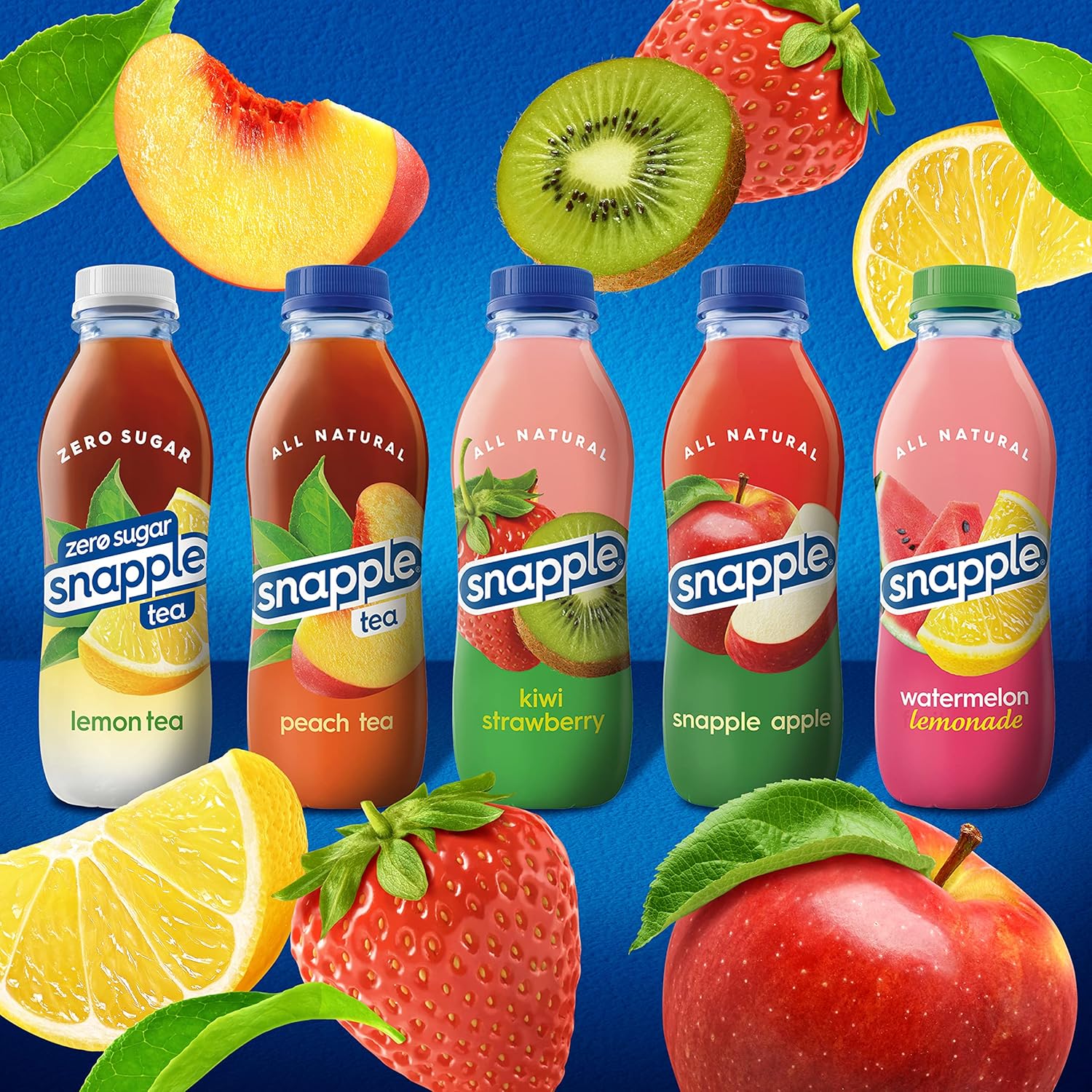 Snapple Mango Madness Flavored Juice Drink, 16 fl oz recycled plastic bottle, Pack of 12 - Image 4