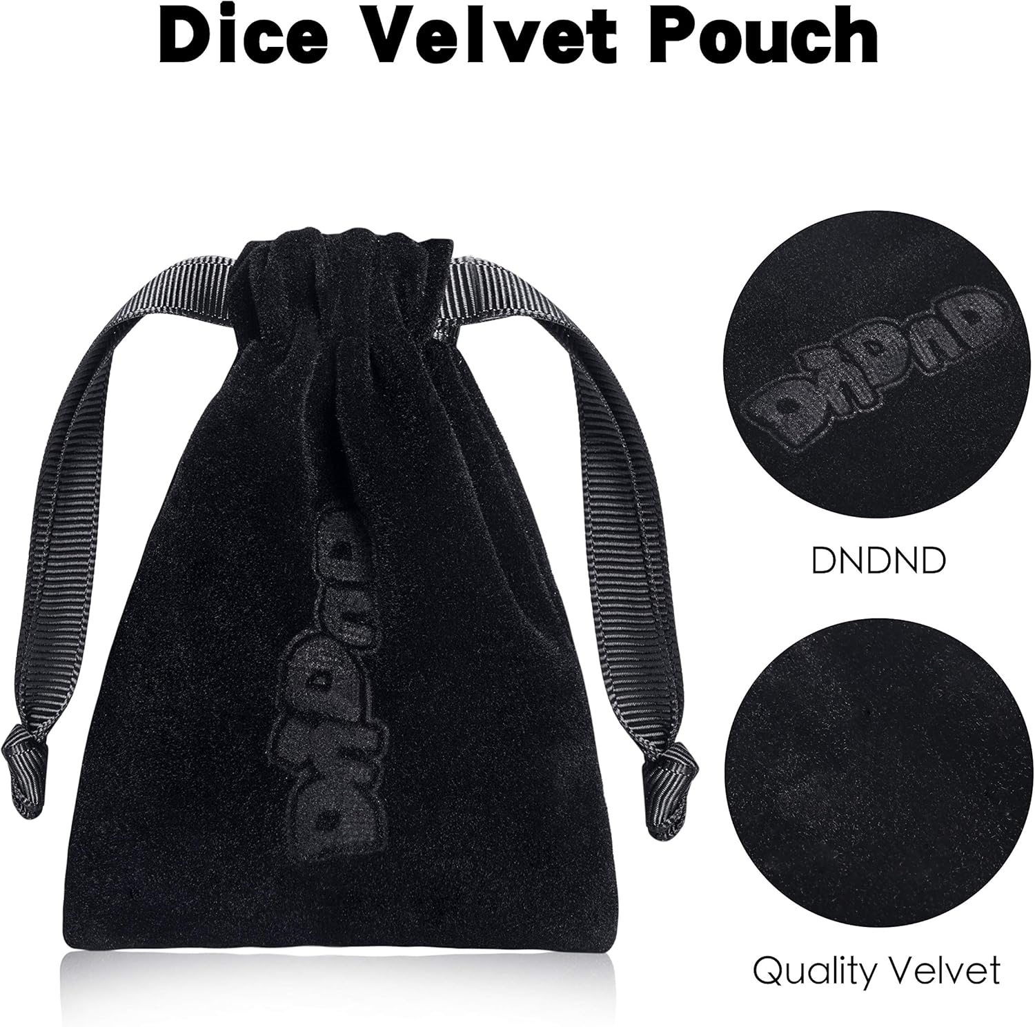 Capybara DND Dice Set with Cute Animal Inside - 7PCS Hand Made Polyhedral Resin Dice for Dungeons and Dragons RPG Games with Gold Numbers, Unique Collector Dice in Velvet Bag Gift for Gamers - Image 7