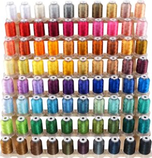 New brothread 80 Spools Polyester E...