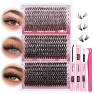 Focipeysa Wispy Lash Clusters 360pc...