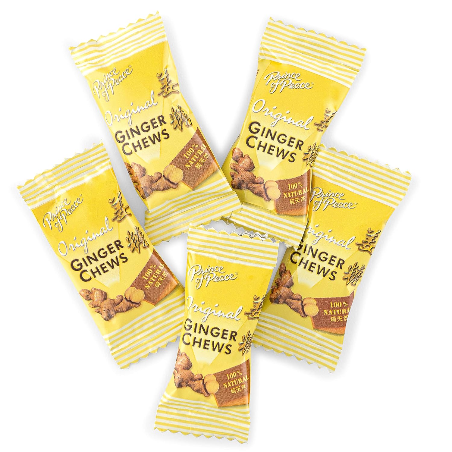 Prince of Peace Original Ginger Chews, 1 lb. – Candied Ginger – Candy Pack – Ginger Chews Candy – Natural Candy - Image 6