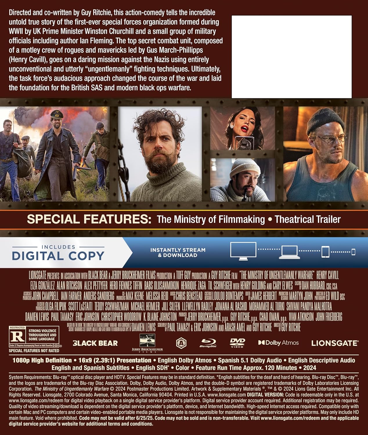 The Ministry Of Ungentlemanly Warfare - DVD, BLURAY, Digital - Image 3
