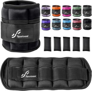 Sportneer Adjustable Ankle Weights ...