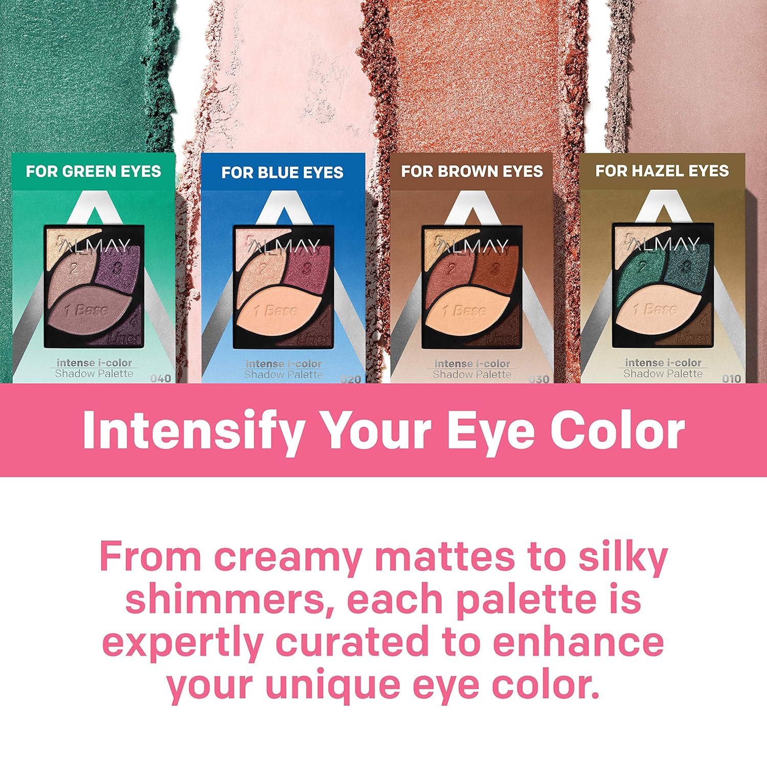 Almay Eyeshadow Palette, Longlasting Eye Makeup, Primer Enriched with Antioxidant Vitamin E, Hypoallergenic, 020 Blue Eyes, 0.1 Oz - Image 3