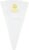 Wilton White Piping Bag For Precise Cake Decorations, Featherweight Reusable Icing Bag, 12 inch, 1-Count