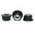 20pcs M6 Nuts Flanged Nylon Lock Nut Nylock Self-Lock Aluminum Nuts (Black)