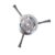Steel Wire Grass Trimmer Head,2025 New String Trimmer Replacement Head, 6 Inches Universal Steel Wire Weed Trimmer Head ，for Electric & Cordless String Trimmers, Fits Most Weed Eaters(3 Blade)