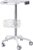 Medical Mobile Cart Instrument Trolley Cart with Wheels Adjustable Height 33.46″ – 43.71″ Dental Medical Rolling Cart Desktop Lab Cart Beauty Salon SPA Cart