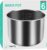 6Qt Power Cooker XL Replacement Inner Pot Stainless Steel Compatible with 6 Quart Power Pressure Cooker PPC770 PPC771 PPC770-1 PRO PCXL-PRO6 YBD60-100 WAL1 WAL2 Stainless Steel Inner Pot Parts – 6 QT