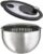Rosle 15695 Stainless Steel Large Salad Spinner with Glass Lid