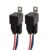 JD1912 Car Relay Harness 12V 40A 4 Pin SPST 12AWG Harness Sockets with Color-Labeled Wires for Automotive Truck Van Motorcycle Boat (4pin 12V/40A-2pcs)