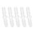 Quickun Plastic Hose Barb Fitting, 1/8″ x 1/8″ Barbed Splicer Mender Joint Adapter Union Fitting (Pack of 5)