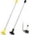 Libima 2 Pcs Golf Alignment Sticks Magnetic Golf Alignment Rods Golf Club Lie Angle Tool Plastic Golf Swing Training Aid 2 Section Retractable Golf Alignment Rods Golf Direction Indicator Gift