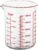 High Borosilicate Glass Measuring Cup-V-Shaped Spout，Glass Measuring Beaker for Kitchen or Restaurant, Easy to Read, 500 ML (16 Oz, 2 Cup)