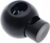 Premium Single Hole Cord Locks – Small Round Plastic Pop Toggle Bead with Spring Lock