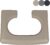 Center Console Cup Holder Replacement Pad Compatible with 2004-2014 Ford F150 Truck Accessories Cupholder Armrest Cover Trim (Tan/Beige)