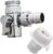 MissMin faucet to shower hose diverter to Dishwasher Snap,aerator quick connect to hand bidet and shower,for bathroom/kitchen sink