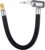 LUMITECO Locking Tire Chuck with Rubber Hose and Standard Tire Valve Fine Thread, Tire Inflator Pump Hose Adapter for Twist On Convert to Lock On Connection