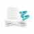 Wired Clip Electrode Unit with Soft Ten-Millimeter Round Felt Pads, Series 7000