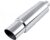 EVIL ENERGY 2″ Exhaust Muffler, 2″ Inlet (OD) 3″ Outlet Stainless Steel Universal Straight Through N1 Style Exhaust Tip, Deep Tone for Modern Trucks, Muscle Cars & Daily Drivers