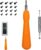 Ring Doorbell Screwdriver & 20 Security Screws Kit – Double-Ended Torx T6 + T15 Tool for Battery Change & Wi-Fi Reset – Fits Ring Video Doorbell/2/3/3+/4/Plus/Pro/Elite (Orange)