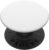 PopSockets Phone Grip with Expanding Kickstand, Adhesive Grip – White on Black